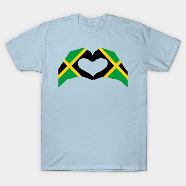 We Heart Jamaica Patriot Flag Series T-Shirt by Village Values